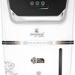 Aqua AI White RO Domestic Water Purifier with Indicators | RO+ LED UV+ ORC COPPER & ALKALINE+ HIGH TDS MEMBRANE+ TDS CONTROL | 12L Storage Capacity | 20 Liters Per Hour Purification-image-64