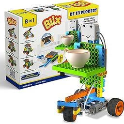 Blix RC Explorer Remote Control, 8-In-1 RC Explorers, Build Your Own Remote Controlled DIY Toys, For Ages 8+, Made In India, For 8+ Years, Multicolor-image-4
