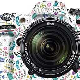 Premium DSLR Camera Scratchproof Protective Skin for Nikon D7500 - No Residue Removal, Bubble Free, Scratch Resistant, Stretchable, HD Quality Printed - HDCS-Nikon-D7500 (Design 17)-image-78