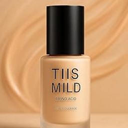 TIIS MILD Foundation – Full Coverage, Skincare-Infused | Long-Lasting, Breathable, and Hydrating Natural Finish, Smooth Blendable Texture | Lightweight, Matte & Radiant Finish | For All Skin Types Makeup Base for Daily or Professional Use – ( 30 ML/1.01 Fl.OZ ) ..-image-17