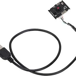 TANIQIACA 3 MP OV3660 Chip Camera Module, 64° Wide Angle 3.5mm Manual Center Webcam Board, USB2.0 Interface, Multi System Support, HBVCAM 3M2111 V22 Model, with USB Cable-21