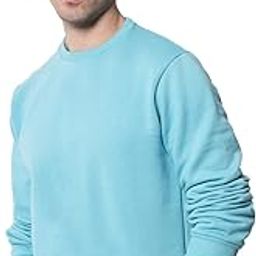 Men Fleece Crew Neck Sweatshirt-image-20