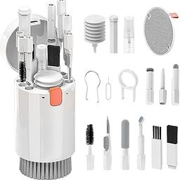 Laptop Screen Keyboard Cleaner Kit, 20 in 1 Electronics Cleaning Tool for MacBook iPad iPhone Pro, Brush Tool for Tablet, Computer, PC Monitor,TV Camera Lens-16