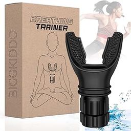Portable breathing exercise device for lungs, Breathing trainer with Resistance Adjustable, excellent quality silicone,Easy to Clean and Use, Improve Breathing Capacity and Endurance. (Multicolor)-6