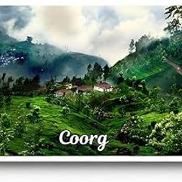 Coorg Acrylic Fridge Magnet 3x2 Inches | 3mm Thick, Scratch-Resistant Glossy Finish | Lovable Souvenir for Nature Lovers-image-76
