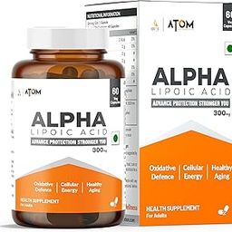AS-IT-IS ATOM ALA (Alpha Lipoic Acid) 300mg I 60 Veg Capsules I Antioxidant Support for Overall Health I Health Supplement for Men & Women-image-13