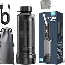 Aluan Portable Jet Spray for Travel, Portable Bidet with Adjustable Nozzle, Rechargeable Electric Travel Bidet Sprayer, IPX7 Waterproof High Pressure Handheld Bidets for Personal Hygiene Cleaning-image-87