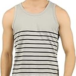 Printed Men Skull Bike Thung Combo Vest (Small, Grey)-image-61
