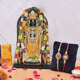 CraftVatika Rakhi Gift for Brother Combo, Premium Rakhi Gift for Brother Bhai Bhaiya Mens with Ram Lalla Idol, rakshabandhan Gift for Brother Combo Set Gift for Brother Boy Men Home Decor-image-72