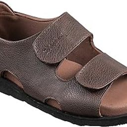 Diawalk Diabetic Footwear for Men Soft | Comfortable Arch Support Diabetic Footwear for Men Soft | Adjustable Strap 0234 (Size-13) Multi color-picture-27