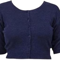 Women's & Girl's Winter Warm Woolen Readymade Blouse with Multi Color-image-17