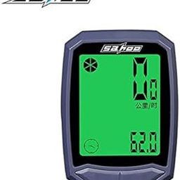 Dark blueWaterproof Wireless Cycling Bicycle Bike Computer Digital Led Backlight wirelessly Accessories in English-picture-30