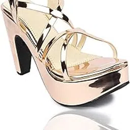 digni A stunning pair of high heeled sandals, perfect for adding a touch of glamour to any outfit.-picture-10
