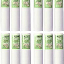 Ro Pre Filter Pp Spun Cartridge 10 Inch 5 Micron Sediment Filters For Ro Water Purifier, Reliable Pre-Filtering Solution For Clean Drinking Water (Pack Of 12)-image-57