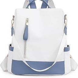 Women's Anti-Theft Fashion Backpack - Soft Leather Texture Large-Capacity Korean-Style Daypack Elegant Shoulder Fitting Backpack Purse for Travel and Collage Bag for Women and Girls-image-22