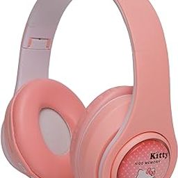CherryBox Kitty Kids Bluetooth Headphones, Wireless Headphones with Microphone Volume Reduced Kids Foldable Headphones for School, Home, or Travel-picture-20