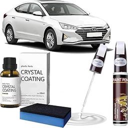 KANISYA Car Scratch Remover Touch Up Paint Pen for Cars(White) with Crystal Coating for Car Plastic Part Retreading Agent, Car Interior Plastic Part Restorer and 2 IN 1 Car Scratch Remover Pen,-picture-9