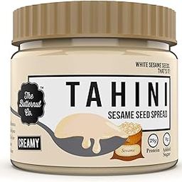 The Butternut Co. Tahini Sesame Seed Spread Creamy, 340 gms (Unsweetened, No Added Sugar, Non-GMO, Gluten Free, Vegan, High Protein, Keto)-21