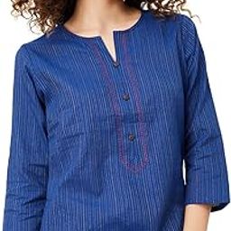 Women's Cotton Regular Fit Casual Kurta-picture-33