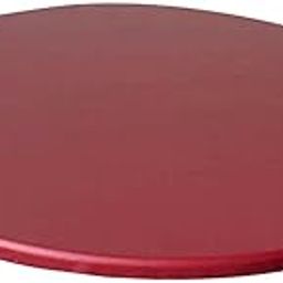 MERISHOPP Waterproof Non-Slip Round Fitted Tablecloth Table Cover Cloth 120cm Wine Red| Furniture Accessories | Replacement Parts | Sofa Leg Set-image-17