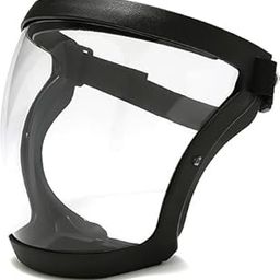 BLACK MIRROR Face Shields FACE MASK Transparent Full Face Shield Transparent face mask Personal Protective Equip/PPE Blowtorch Safety Goggle-16