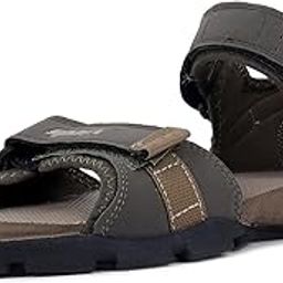 Men Olive Green Stylish Floaters Sandal-picture-14