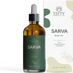 Tefty Sarva Body Oil for Stretch Mark Removal 100ml | Removes Scars Marks from Weight Loss or Weight Gain|helps Restore Skin Elasticity | For Men & Women-image-83