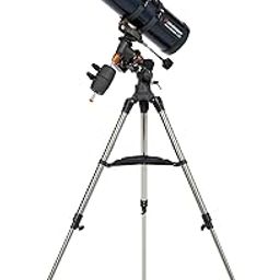 Celestron AstroMaster 130 EQ Motor Drive Telescope (Black)-7
