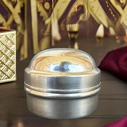 Salvus APP SOLUTIONS Steel Sindoor Dibbi Box/Kajal Dani for Women, Girls and Babies | Multipurpose Kajal & Sindoor Holder | Kumkum Box for Daily Use & Pooja Utility (1.8 Inch), 1 Pc-28