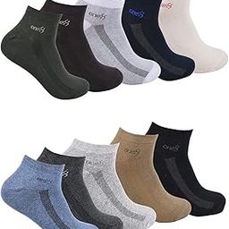 Select By Virat Kohli Men's ANTIMICROBIAL/ANTI-ODOUR Cotton Breathable Daily-Wear/Running/Gym/Training Low-Ankle Socks (Pack of 3/5/10)-image-9