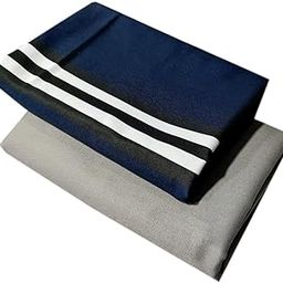 Men's Poly Cotton Shirt And Trouser Unstitched Fabrics Set (Multicolor_Freesize) 27-picture-21