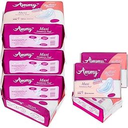 Ammy Ultra Thin Sanitary Pads XXL Rash Free Maxi Soft Cottony 78 Pads for Ladies, Girls, Women Rash Free Made In India-picture-16