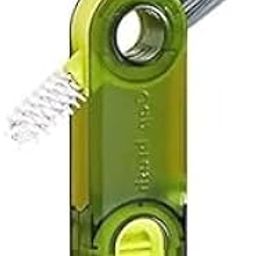 Gleam Mart Polypropylene (Pack of 1) 3 in 1 Multifunctional Bottle Cleaning Brush for Bottle Cap|Cup Cleaner Brush|Multipurpose Tool for Crevices, Grooves, Lid, Straw|Cup Lid Gap Cleaning Brush-image-46