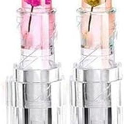 Waterproof Color Changing Flower Lipstick - Jelly High-Glossy Transparent (Pack of 2)-picture-29