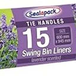 Sealapack The Handles Swing Bin Liners Lavender | 15's-picture-27