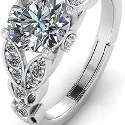 925 Pure Silver Adjustable Women Rings | Rings for Ladies and Girls | Gift for Womens | With Certificate of Authenticity and 925 Stamp (Women-Rings-P01) (Design-07)-image-5