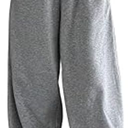 Women's/Unisex ONESOPEN Bottom Drawstring Pure Cotton Stretchable Baggy Jogger Pants-picture-3