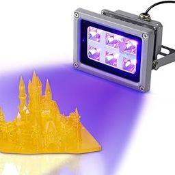 3D Printer UV Resin Curing Light for SLA/DLP/LCD 3D Printing, Solidify Photosensitive Resin, 405nm UV LED Lights with 60w Output Affect-19