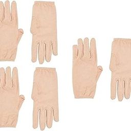 LP london paree Biking & Driving Dust & Sun Protection Half Gloves Pack Of 3 Arm Sleeves for Girls – For Outdoor Use, Skin Friendly for Biking & Driving-35