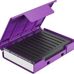 UJEAVETTE® Hard Drive Case with Label Multi-Protection Universal for 3.5 Inch/M.2 Purple-picture-22
