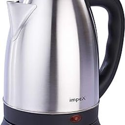 Impex Electric Kettle with Stainless Steel Body, 1.5 Litre, Used for Boiling Water, Making Tea and Coffee,etc. 1500 Watt Stainless Steel Electric Kettle (1.5 Litre,1500 Watts,Silver)-image-6