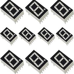 7 Segment Led Display Common Anode, Pack of 10 by Robokart-image-24