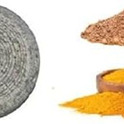 YC YUVI CREATIONS Round Shape Chandan Mortar Stone,Rubbing Stone,Sandalwood Rubbing StoneSandalwood/Turmeric Haldi Grinding Mortar Stone-image-38