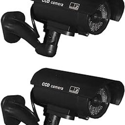 Dummy Security CCTV Camera Red LED Light Dummy Surveillance Camera Outdoor Indoor Use-picture-29