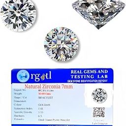 3pcs AAA+ Grade Finest Diamond Cut Zirconia Solitaire | American Diamond Pice for Jewellery set of 3 pcs-11