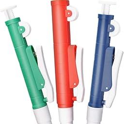 GLEAVI 3pcs Pipette Pump Ergonomic Handheld Liquid Filler and Accurate Liquid Handling for Laboratory Use for Pipettes-image-21