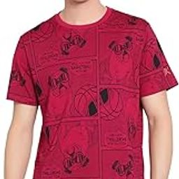 Red Men Casual T-Shirts-image-80