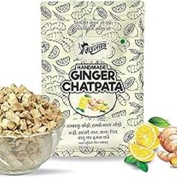 Maharana Ginger Chatpata Mouth Fresheners - Extremely Digestive Mukhwas Made Of Ginger Also Helps During Travelling As Time Pass & Delicious After-Meal Snack (10),130 Gm-image-76