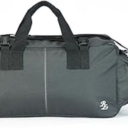 Army Style Gym Cum Travel Bag (Grey)-28