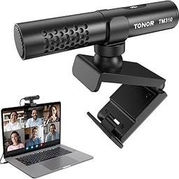 TONOR TM310 USB Conference Microphone for Laptop, Adjustable Computer PC Mic with Mute Button & LED Indicator for Video Call Meeting, Mic for Desktop Zoom Skype YouTube, Plug-Play for MacOS Windows-2